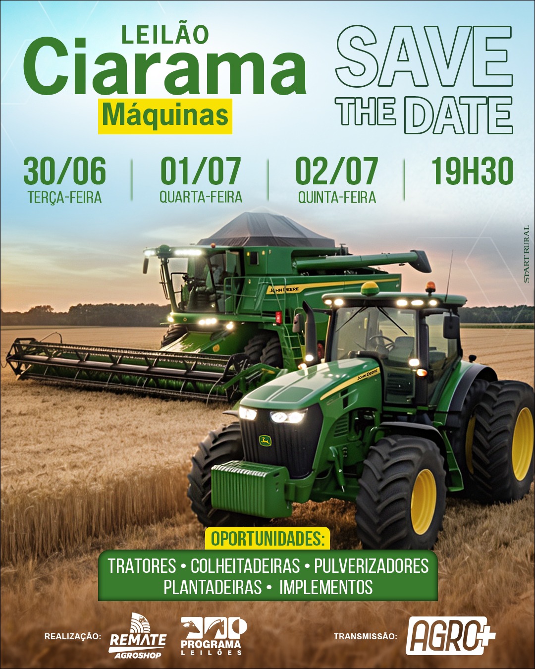 Leilão Ciarama Máquinas Leilão Ciarama Máquinas