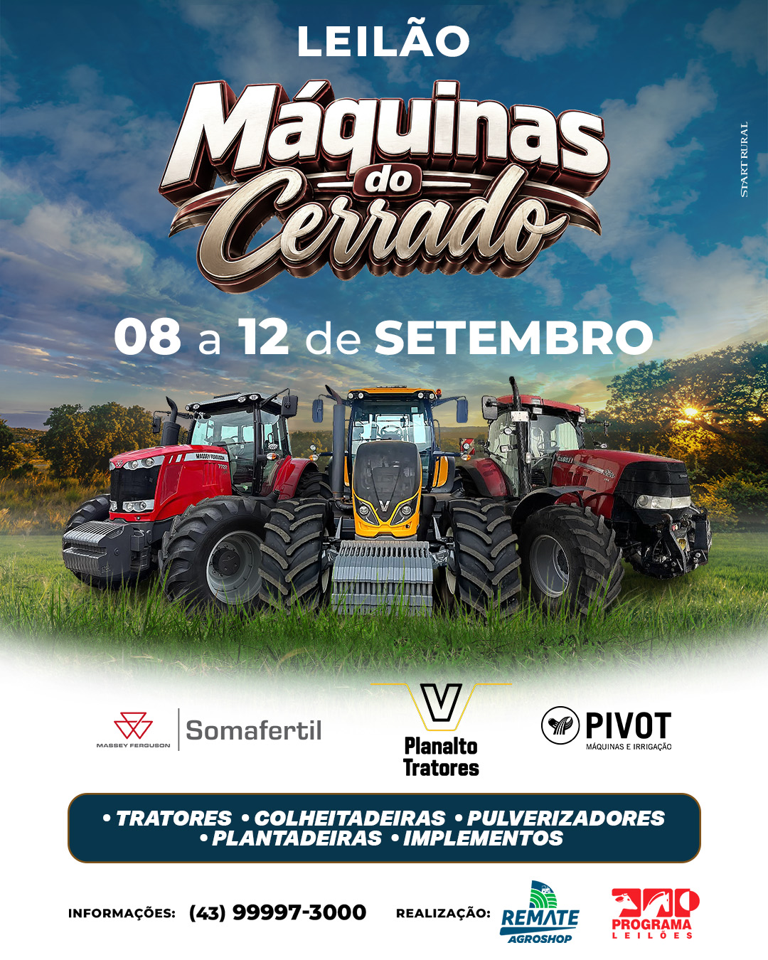 Leilão Máquinas do Cerrado Leilão Máquinas do Cerrado