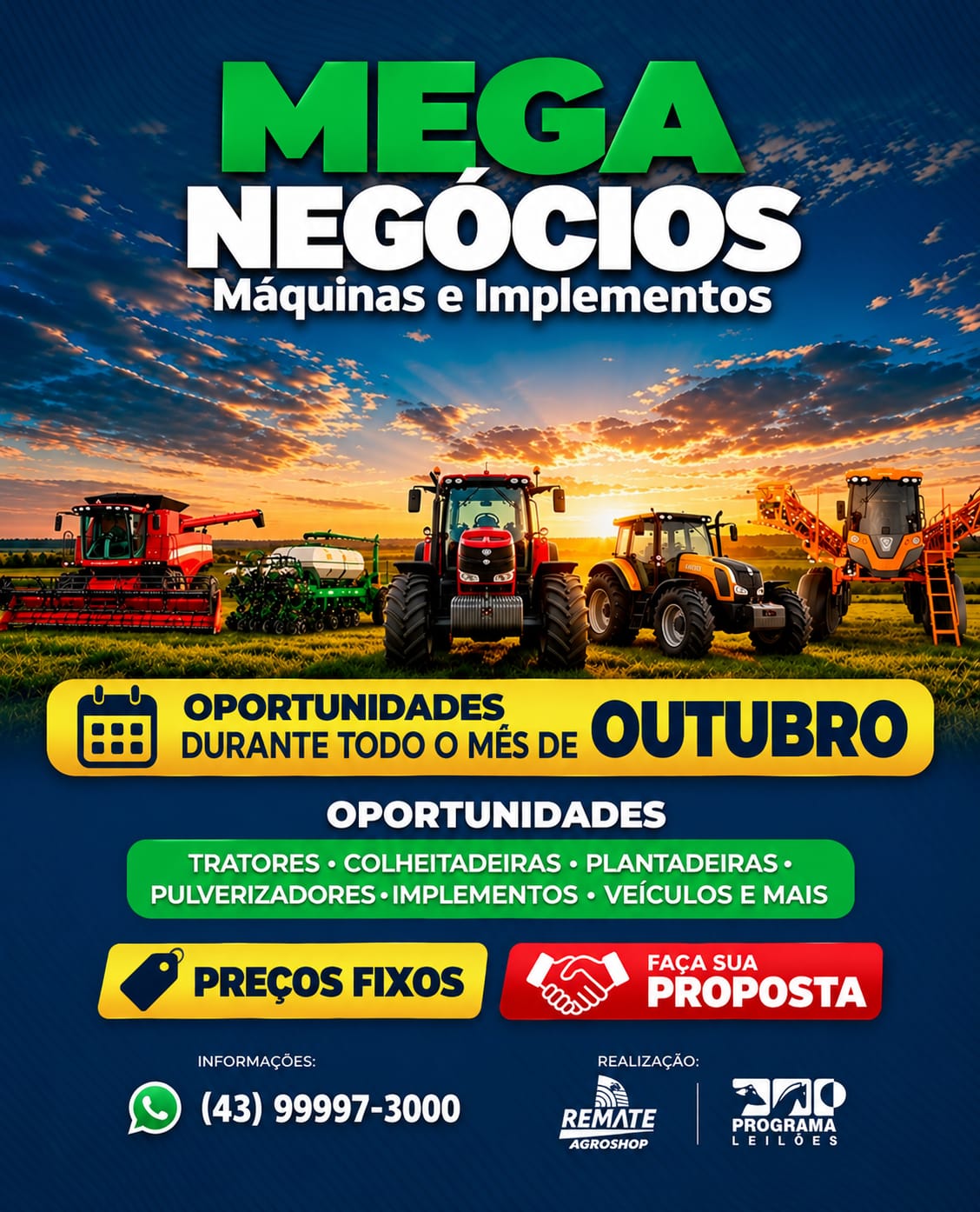 MEGA NEGÓCIOS MÁQUINAS E IMPLEMENTO MEGA NEGÓCIOS MÁQUINAS E IMPLEMENTO