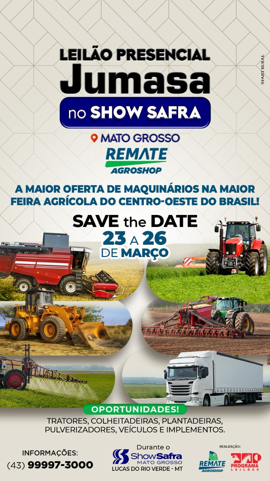 LEILÃO PRESENCIAL JUMASA - no SHOW SAFRA LEILÃO PRESENCIAL JUMASA - no SHOW SAFRA